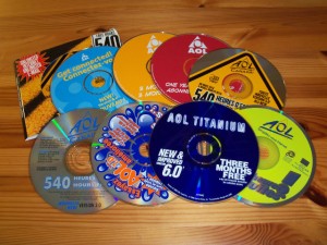 Unwanted AOL CDs